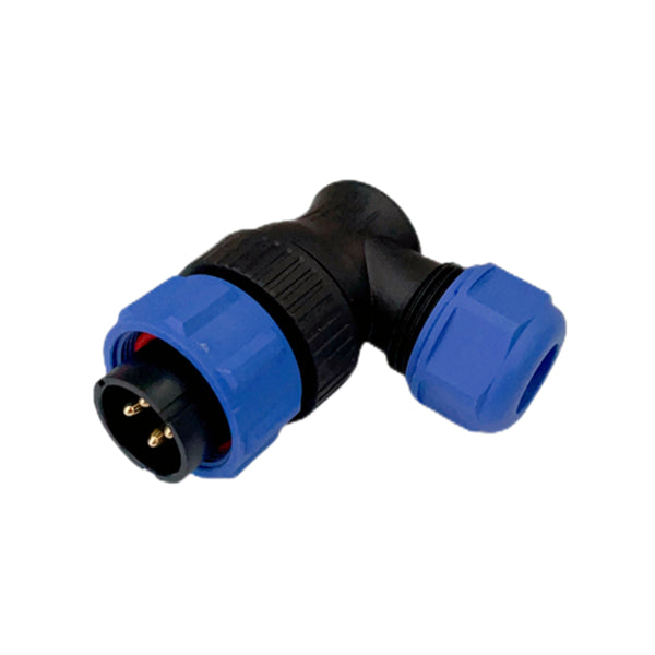 SP21 Waterproof R/A Male and Femal Plug  Cable Connector Solder Type