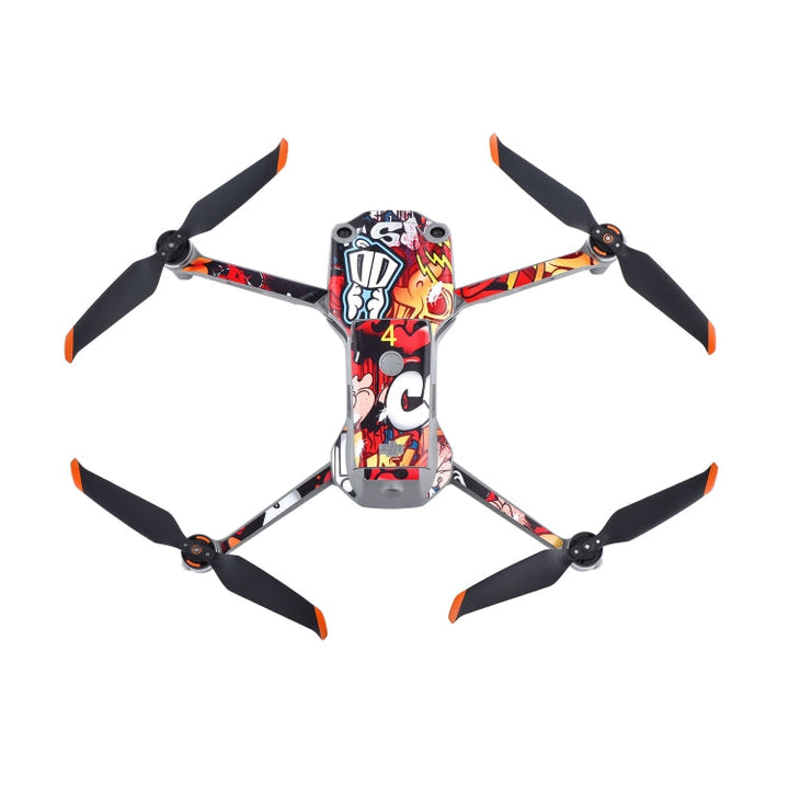 STARTRC Drone + Remote Control + Battery Protective PVC Sticker forDJIAir 2S