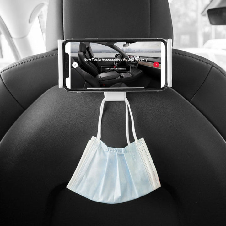 Car Rear Seat Phone Holder for Tesla Model 3/Y