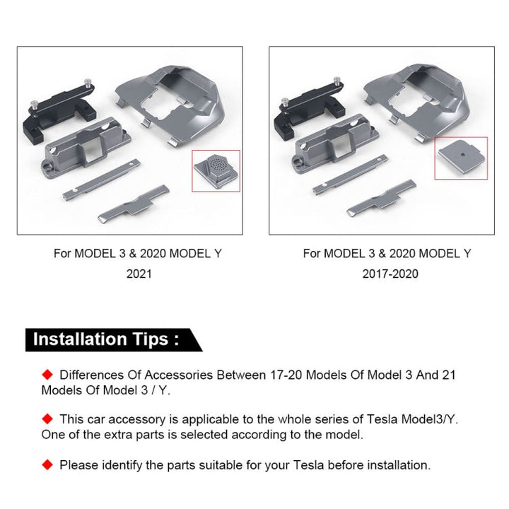 For Tesla Model 3/Y 2017-2022 Car Monitor Rotation Mount