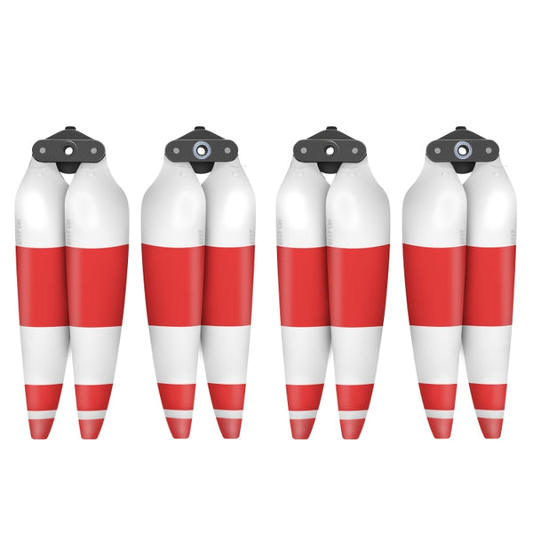 ForDJIAir 3 Sunnylife 8747F Low Noise Quick-release Propellers, Style:2 Pairs Red White