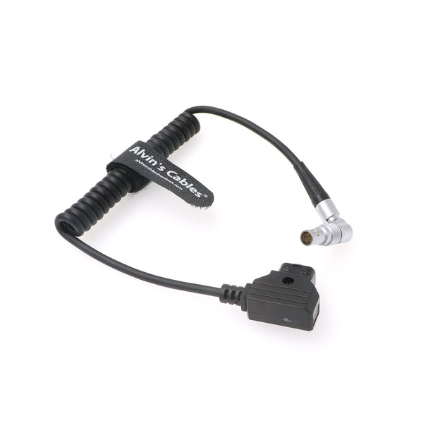 ELECBEE Cables Power-Cable for DJI-Wireless-Follow-Focus Rotatable Right Angle 6 Pin to D-tap Power-Cord