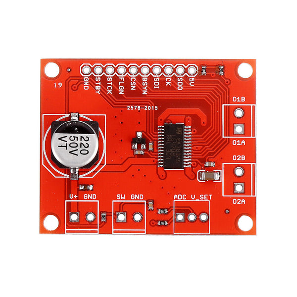 L6470 Stepper Driver 3A Bipolar Stepper Motor Driver Board for 8-45V Motor Module