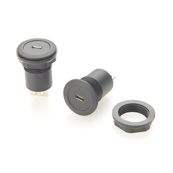 Micro USB to USB Type-A Adapter ?¡ìC M/F USB 2.0 A Female to USB Micro Female Adapter Converter-1 Pcs