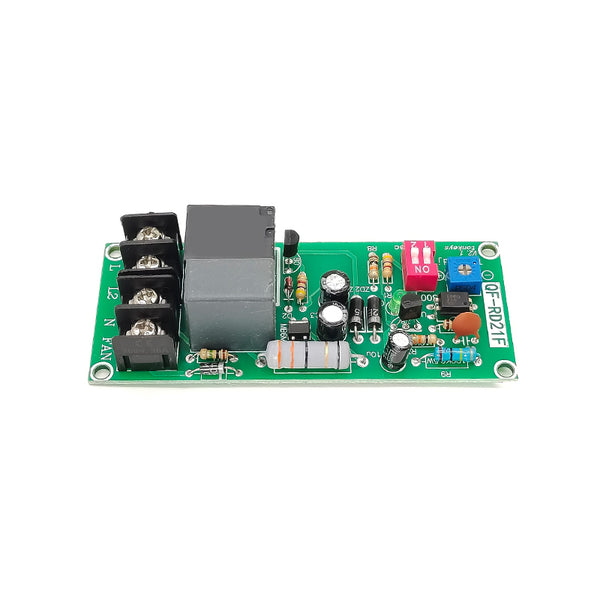 RD21F Delay Relay Module Power for Delay Off Fan Module AC 100V-220V Time 0.2S-300min Adjustable Delay