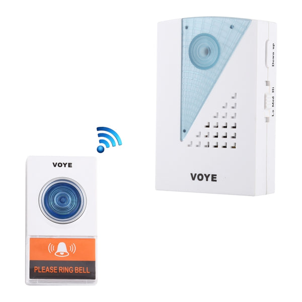 VOYE Home Music Remote Control Wireless Doorbell with 38 Polyphony Sounds V001A