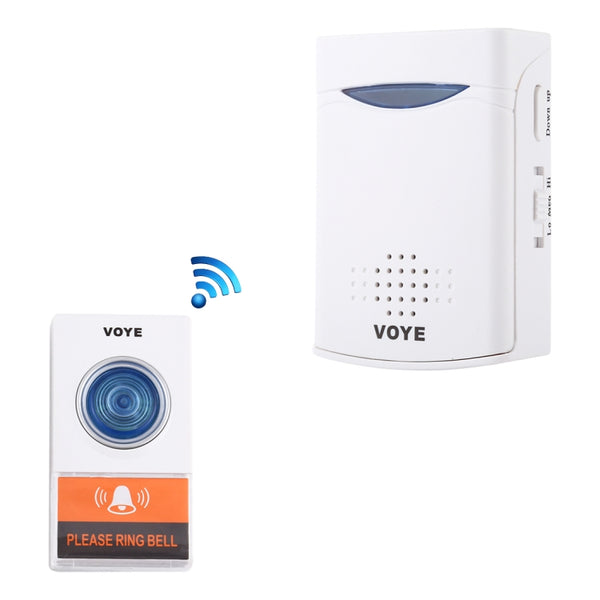 VOYE Home Music Remote Control Wireless Doorbell with 38 Polyphony Sounds, V006A