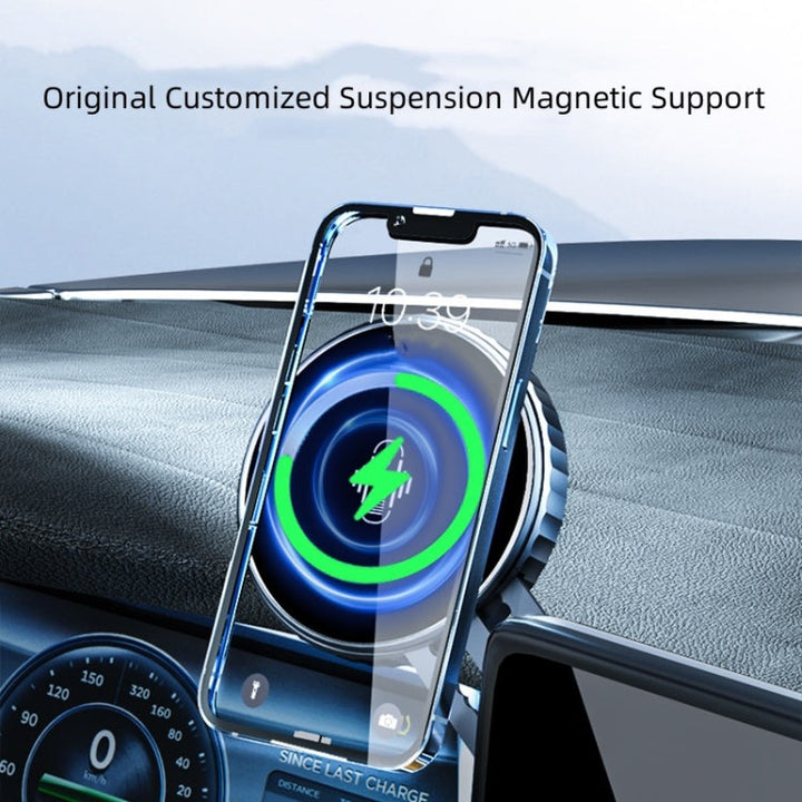 T1 For Tesla Magnetic Scalable Foldable 360 Degree Rotary Car Mobile Phone Holder