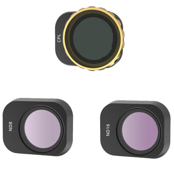 JSR For Mini 3 Pro Camera Filters, 3 In 1 CPL+ND8+ND16, 4 In 1 Star+CPL+ND8+ND16, 4 In 1 ND8+ND16+ND32+ND64, 4 In 1 ND8-PL+ND16-PL+ND32-PL+ND64-PL, 6 In 1 UV+CPL+ND8+ND16+ND32+ND64