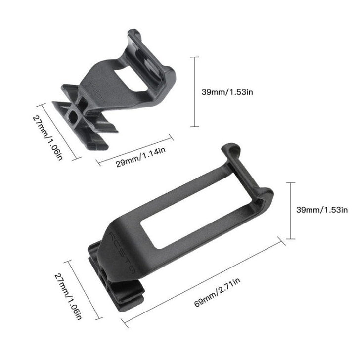 RCSTQ Remote Control Quick Release Tablet Phone Clamp Holder forDJIMavic Air 2 Drone, Colour: Phone+Tablet Clamp