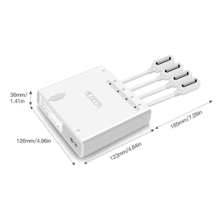 RCSTQ RCGEEK Multi-charge 6 in 1 HUB Intelligent Battery Controller Charger for forDJIMavic Air 2