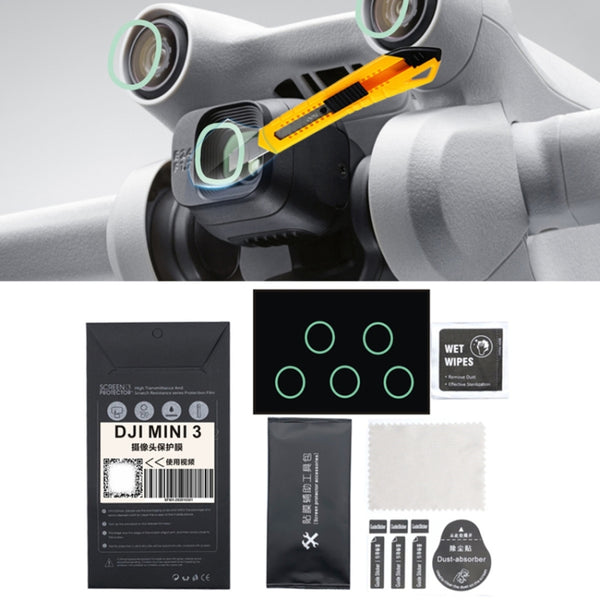 MN3-BHM-SF For DJI Mini 3 Pro Sensor + Lens Protector Anti -Scratch And Anti -Bump Accessories, For DJI Mini 3 Pro