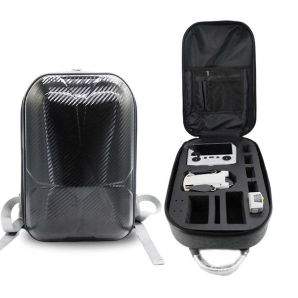 Hard Shell PC Carbon Fiber Backpack for DJI Mini 3 Pro Drone, For DJI Mini 3 Pro