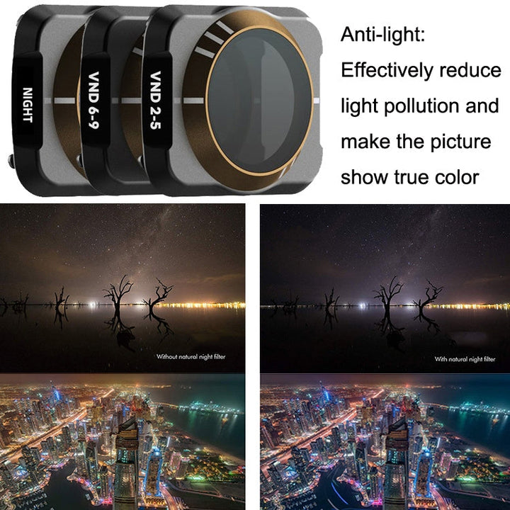 JSR ForDJIMavic Air 2 Motion Camera Filter, Style: UV