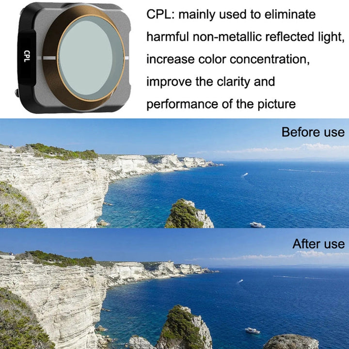 JSR ForDJIMavic Air 2 Motion Camera Filter, Style: UV+CPL+ND8+ND16+ND32+ND64