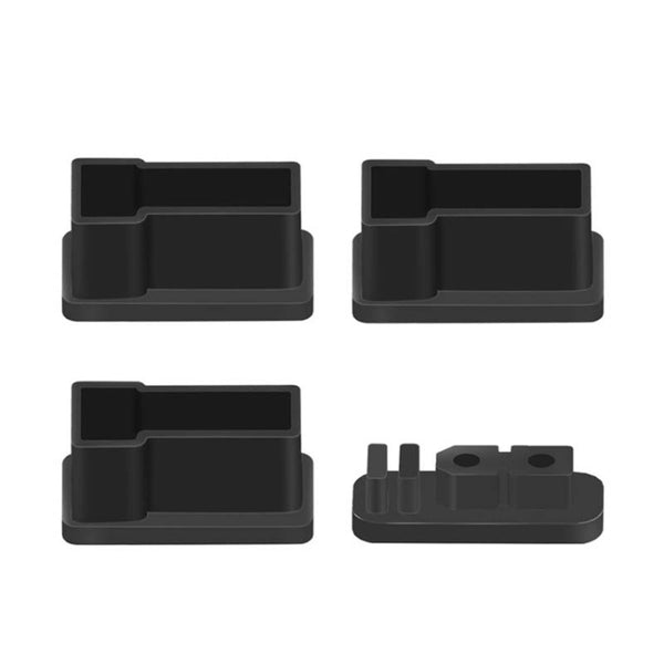 For DJI Avata CQT 913407 Battery Body Contact TPU Dust-proof Plugs Moisture Protection Cover, 4PCS/Set