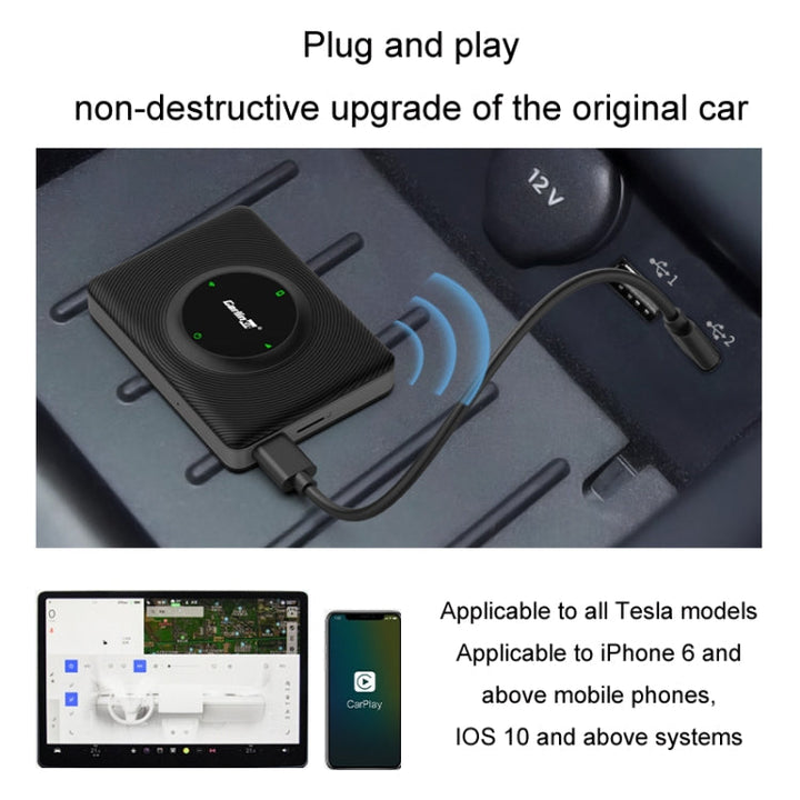 For Tesla Original Car Screen Wireless Interconnection Box