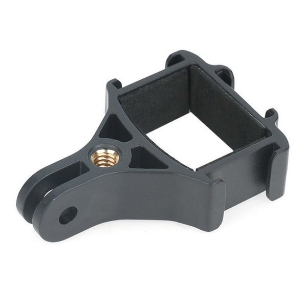 RCSTQ for DJI Pocket 2 Expansion Adapter Holder Camera Fixed Connection Accessories, Black, Bracket+Adapter