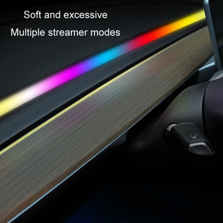 For Tesla Model 3/Y Car Dashboard APP To Control Colorful Ambient Lights