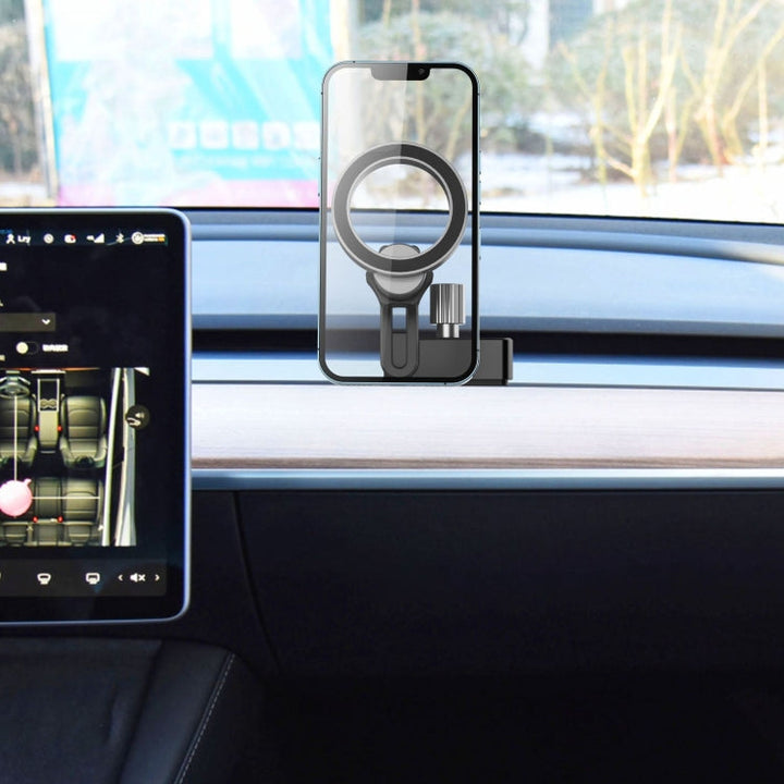 For Tesla Model 3/Y Air Vent Magnetic Mobile Phone Holder With Magnetic Ring