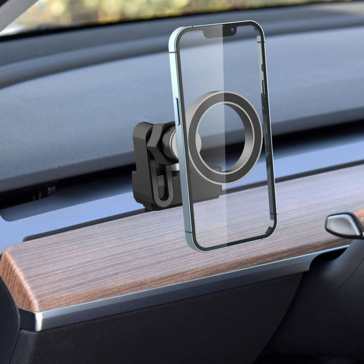 For Tesla Model 3/Y Air Vent Magnetic Mobile Phone Holder With Magnetic Ring