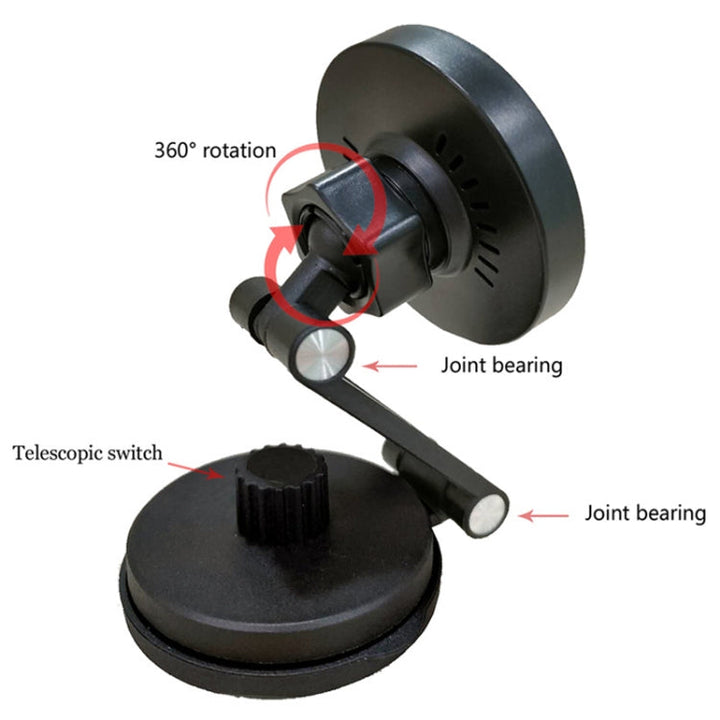 Car Magsafe Strong Magnetic Folding Dashboard Bracket For Tesla Floating Screen, Model: Without Wireless Charging