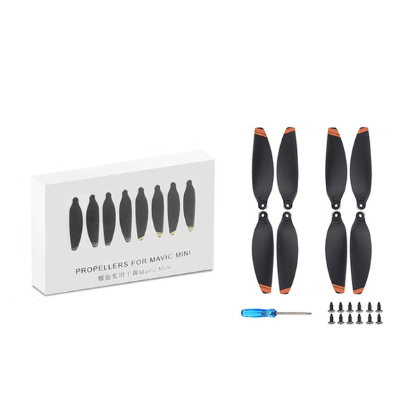 For DJI Mavic Mini 4726F Wing Propeller Blade Drone Accessories, 2pairs Orange Edge, 4pairs Orange Edge, 2pairs Silver Edge, 4pairs Silver Edge, 2pairs Golden Edge, 4pairs Golden Edge