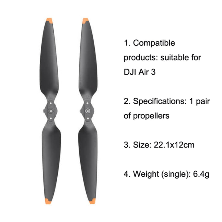 OriginalDJIAir 3 1pair Noise Reduction Propeller