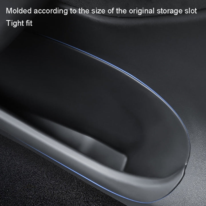 2pcs /Set For Tesla Model Y Front Door Car Door Storage Box Storage Accessories