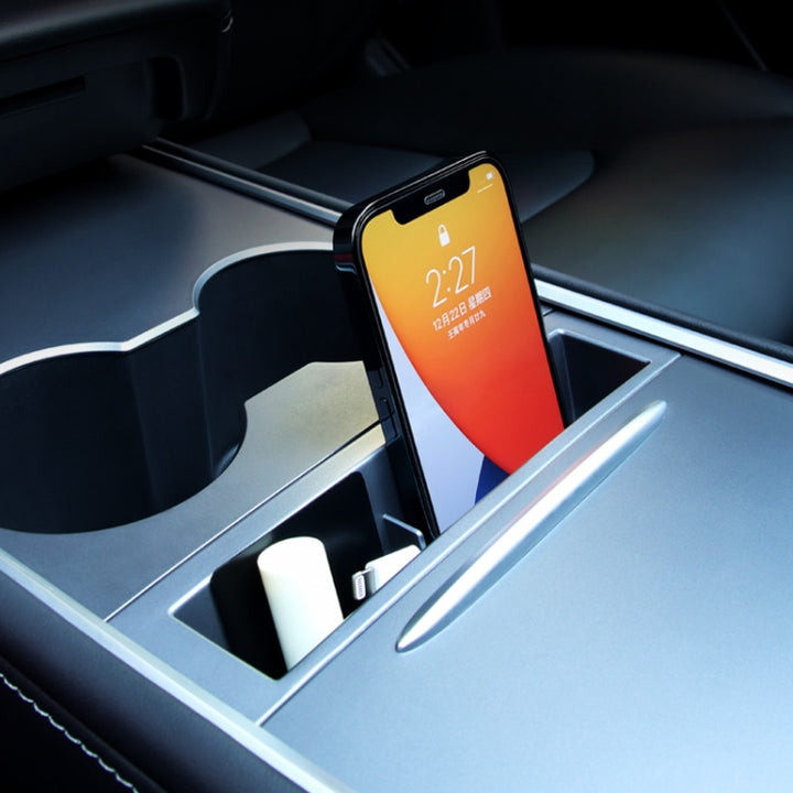 For Tesla Model 3/Y Mobile Phone Storage Box