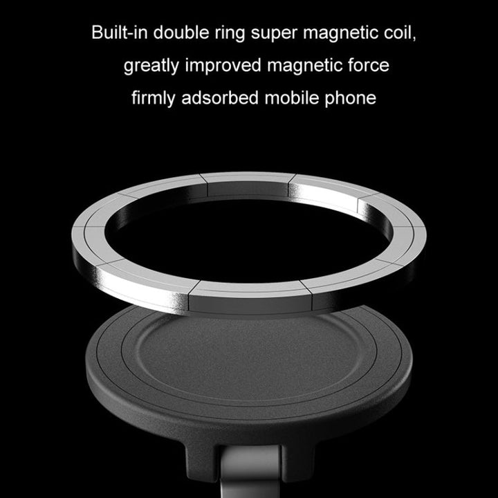 For Tesla Car Metal Folding Magnetic Phone Holder