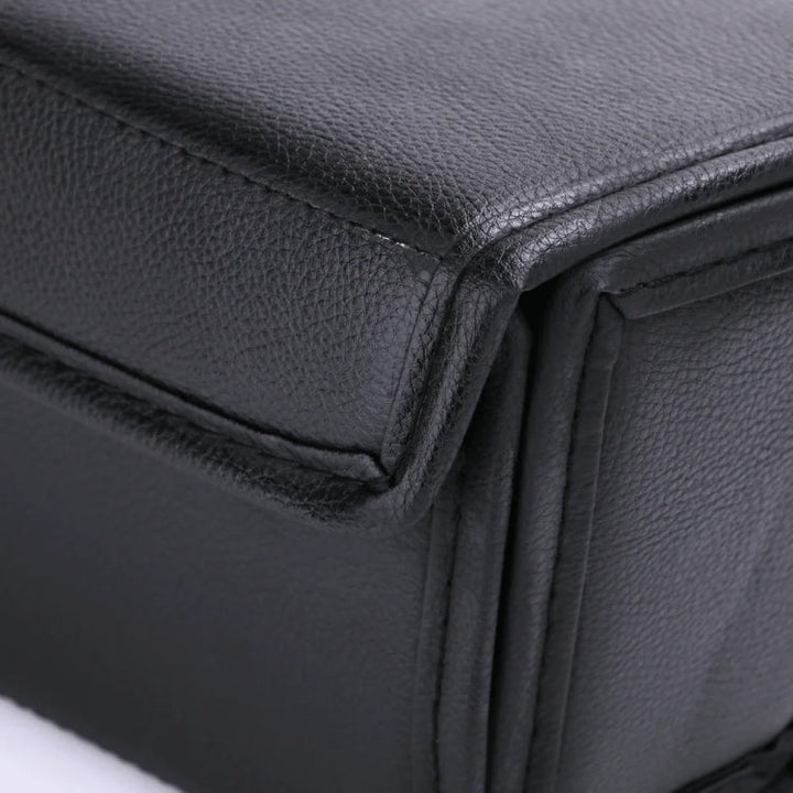 For Tesla Model Y PU Leather Car Interior Storage Glove Box Modification Accessories, Style: Seat Model