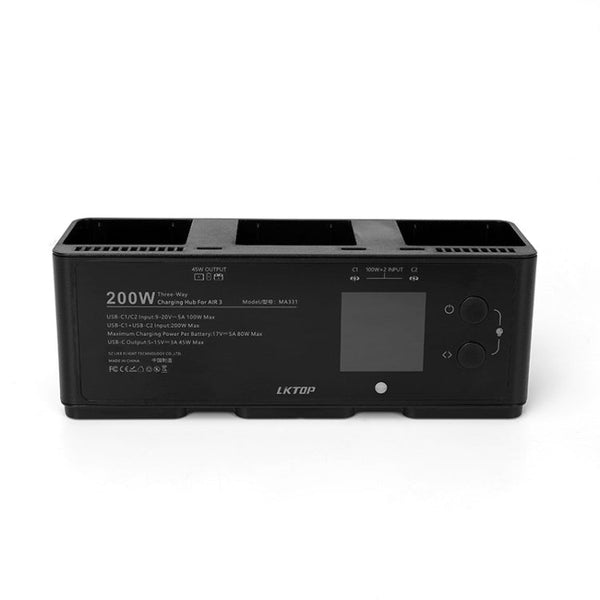 ForDJIAir 3 Smart Flight Battery LKTOP 200W 3-Channel Charging Manager