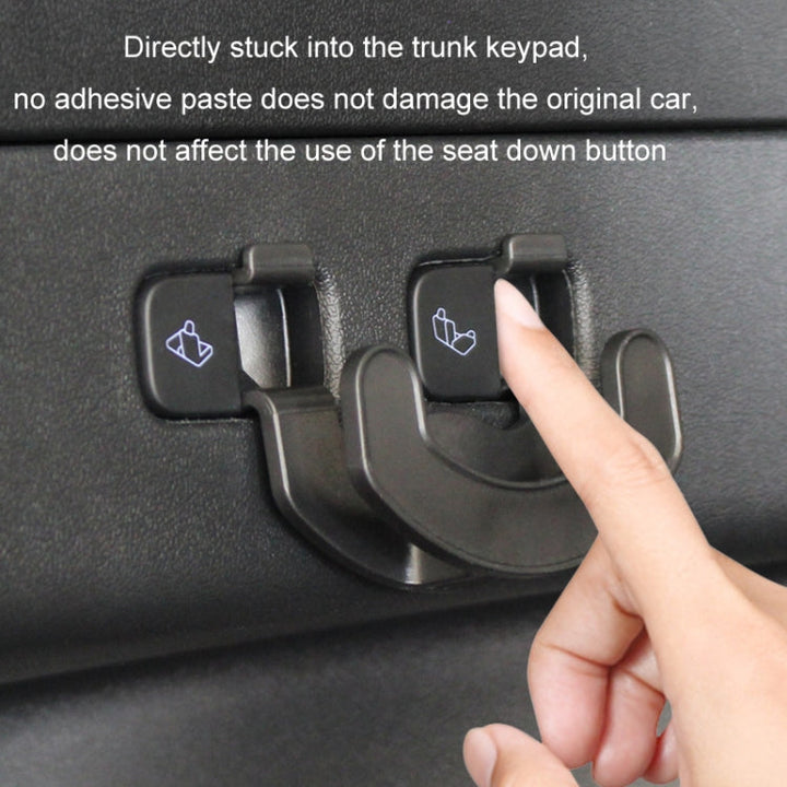 For Tesla Model Y Trunk Seat Button Hook