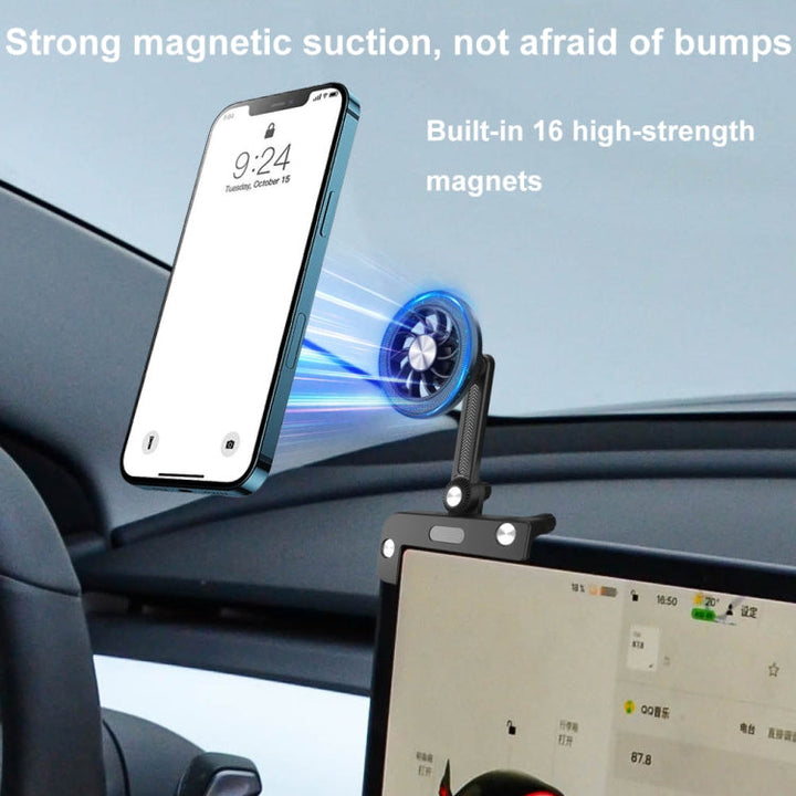 For Tesla Model 3/Y MagSafe Magnetic Mobile Phone Navigation Screen Holder