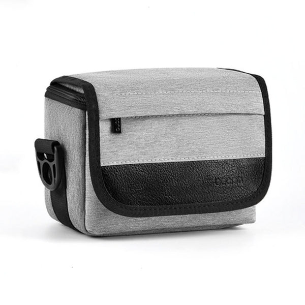 For DJI Mini 4 Pro Baona BN-H016 Portable Waterproof Crossbody Drones Storage Bag, Grey, Black