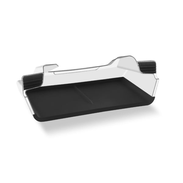 For Tesla Model Y/3 Screen Storage Box, Color: Translucent White + Black