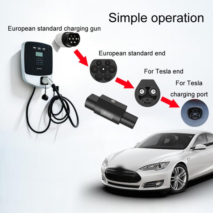 TYPE2-For Tesla New Energy Vehicle Charging Pile Adapter