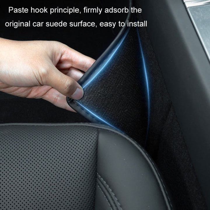 For Tesla Center Console Side Anti-kick Protective Pad, Style: For 2024 Model 3 Driver Passenger Inner Side TPE