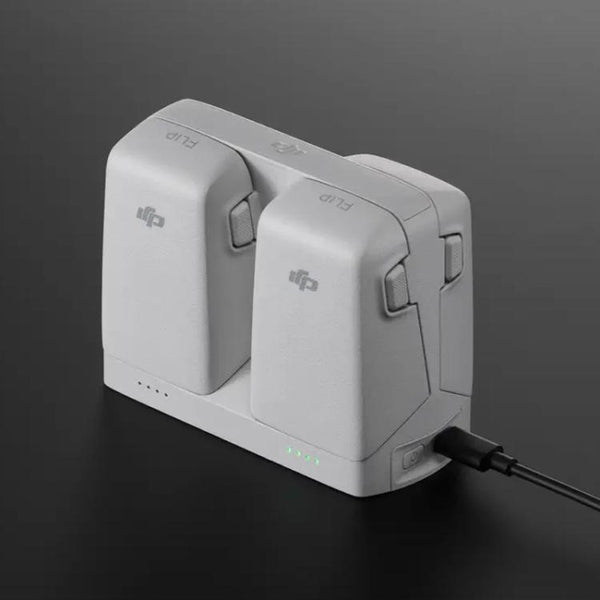 Original DJI Flip Parallel Charging Hub Can Store And Charge 2 Batteries, Flip Parallel Charging Hub