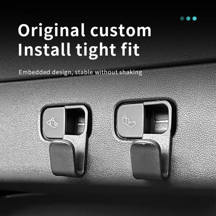 For Tesla Model Y Embedded Trunk Hook Storage Car Hook Automotive Interior Accessories