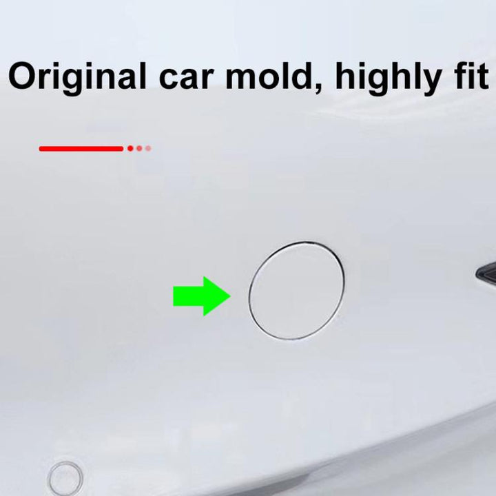 For Tesla Model 3 Front Trailer Hook Protective Cover Replacement Parts Front Towing Hole Cover