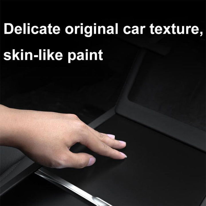 For Tesla Model 3 Renewed Center Console Panel Protection Sticker, Color: Horizontal Wood Grain