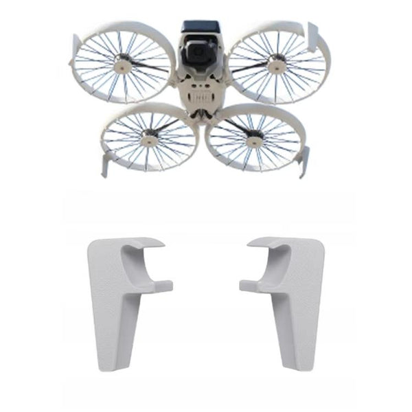 For DJI Flip Drone Landing Gear Height Enhancement Rear Stand Gimbal Protector Bracket Accessories, 1pair Landing Gear