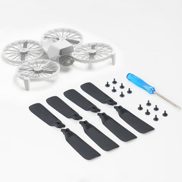 For DJI Flip RCSTQ 8pcs Drone Quick Release Replacement Noise Reduction Paddles