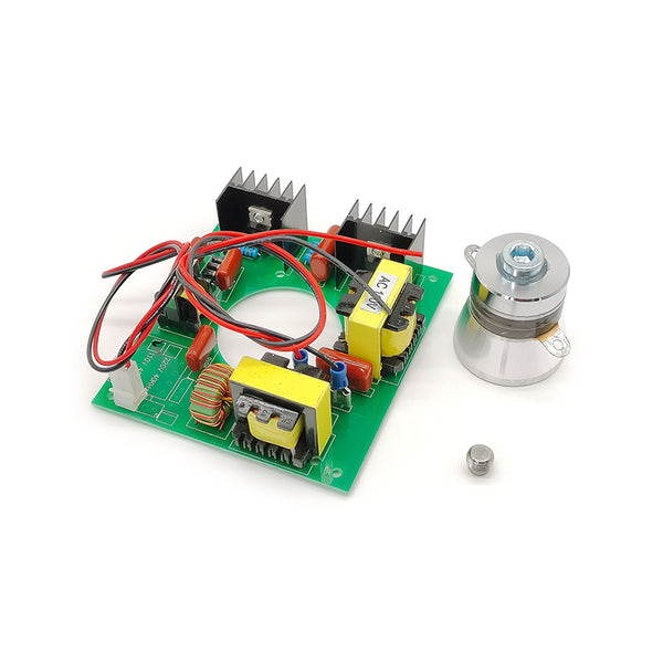 Ultrasonic Transducer Driver 132*85*45mm 28K/40K 100W/50W PCB Generator with Transducers for Ultrasonic Cleaner