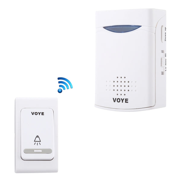 VOYE Home Music Remote Control Wireless Doorbell with 38 Polyphony Sounds, V006B