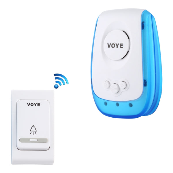 VOYE Home Music Remote Control Wireless Doorbell with 38 Polyphony Sounds, US Plug, V009B
