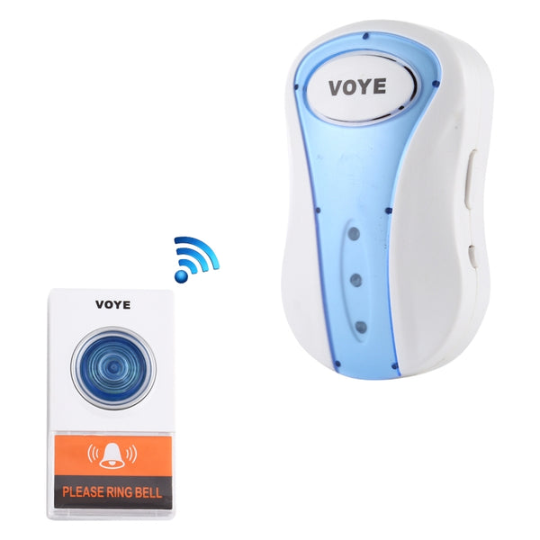 VOYE Home Music Remote Control Wireless Doorbell with 38 Polyphony Sounds, US Plug, V008A