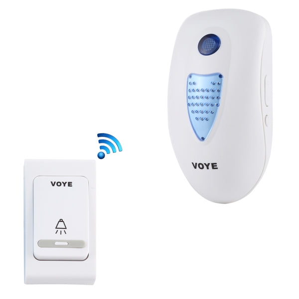 VOYE Home Music Remote Control Wireless Doorbell with 38 Polyphony Sounds, US Plug, V003B